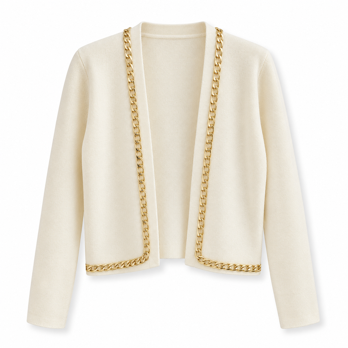 Gold Chain Cardigan