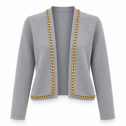 Gold Chain Cardigan