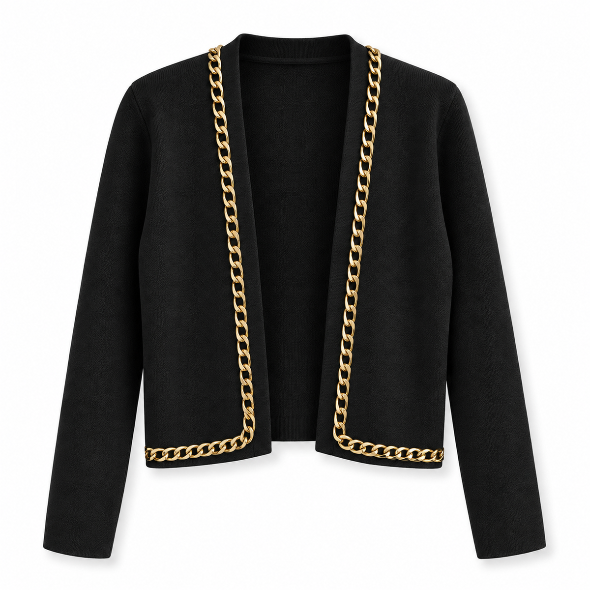 Gold Chain Cardigan