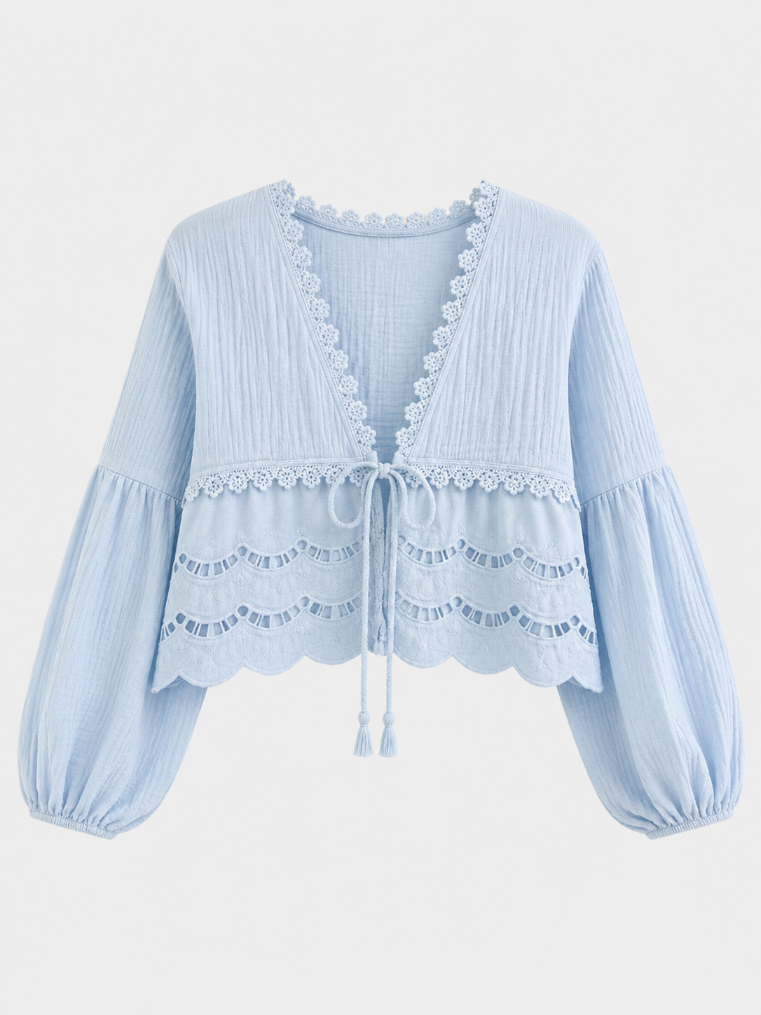 Musselin Bluse Lisa