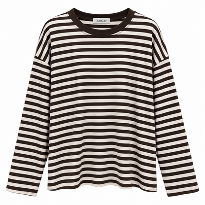 Oversized Streifen Longsleeve