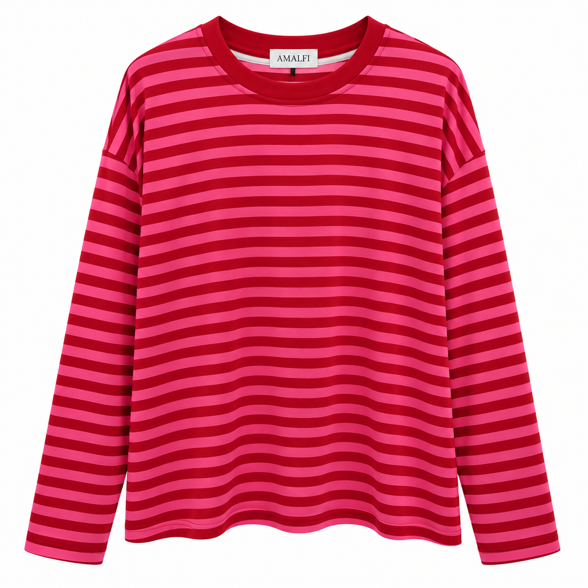 Oversized Streifen Longsleeve
