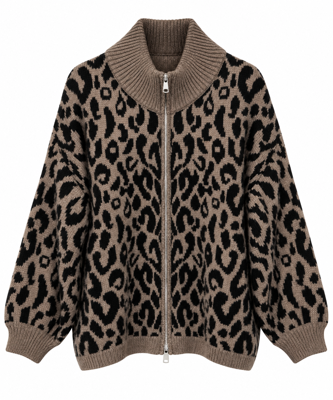 Leo Zip Strickjacke