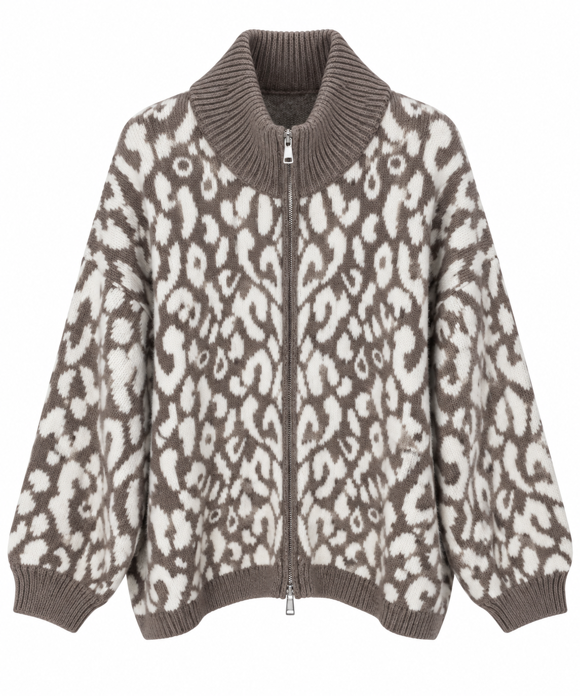Leo Zip Strickjacke
