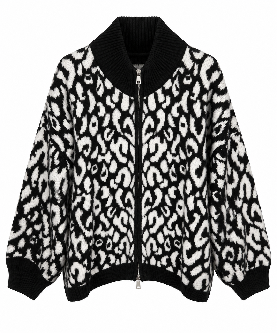 Leo Zip Strickjacke
