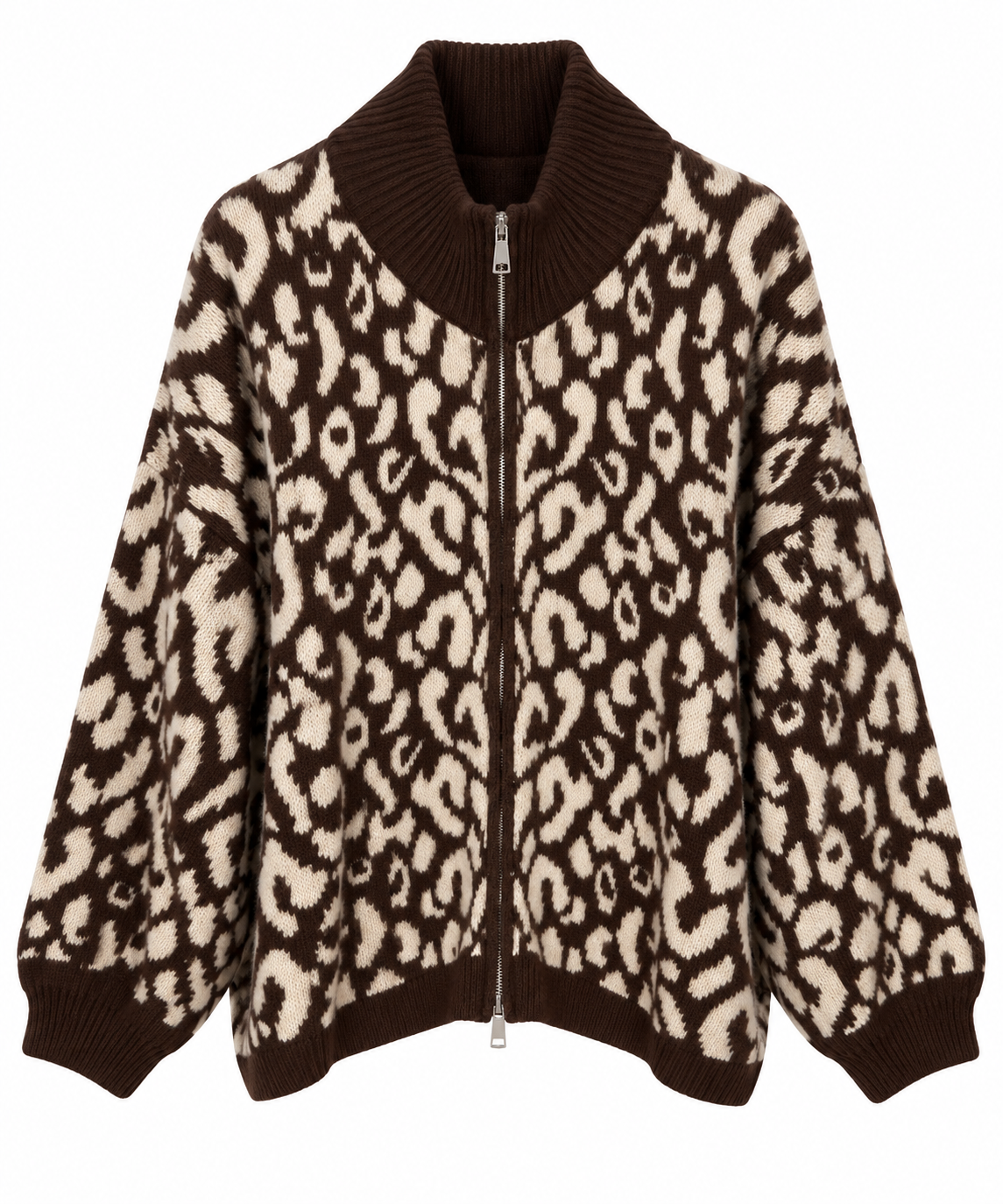 Leo Zip Strickjacke