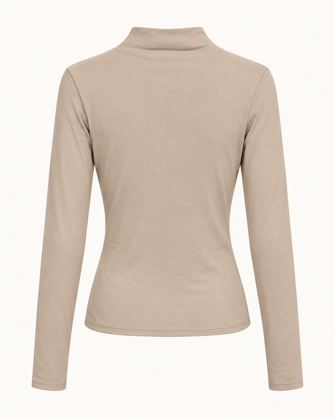 Basic Rollkragen Longsleeve