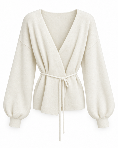 Wrap Stricktop mit Bindeband